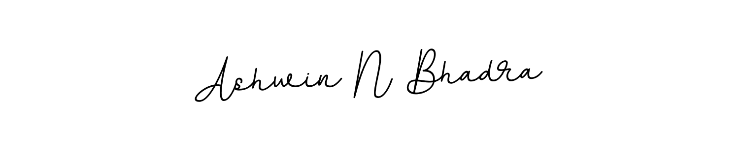 Use a signature maker to create a handwritten signature online. With this signature software, you can design (BallpointsItalic-DORy9) your own signature for name Ashwin N Bhadra. Ashwin N Bhadra signature style 11 images and pictures png