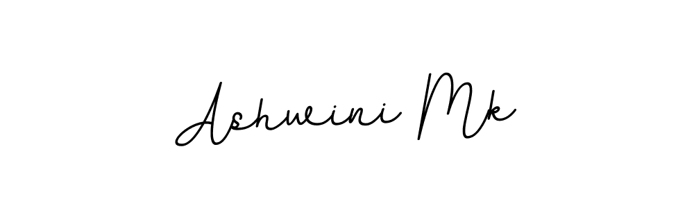 Design your own signature with our free online signature maker. With this signature software, you can create a handwritten (BallpointsItalic-DORy9) signature for name Ashwini Mk. Ashwini Mk signature style 11 images and pictures png