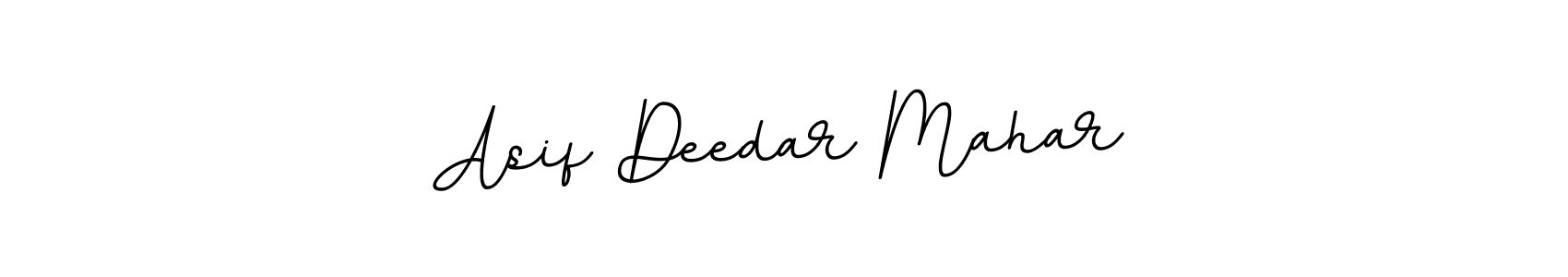 You should practise on your own different ways (BallpointsItalic-DORy9) to write your name (Asif Deedar Mahar) in signature. don't let someone else do it for you. Asif Deedar Mahar signature style 11 images and pictures png