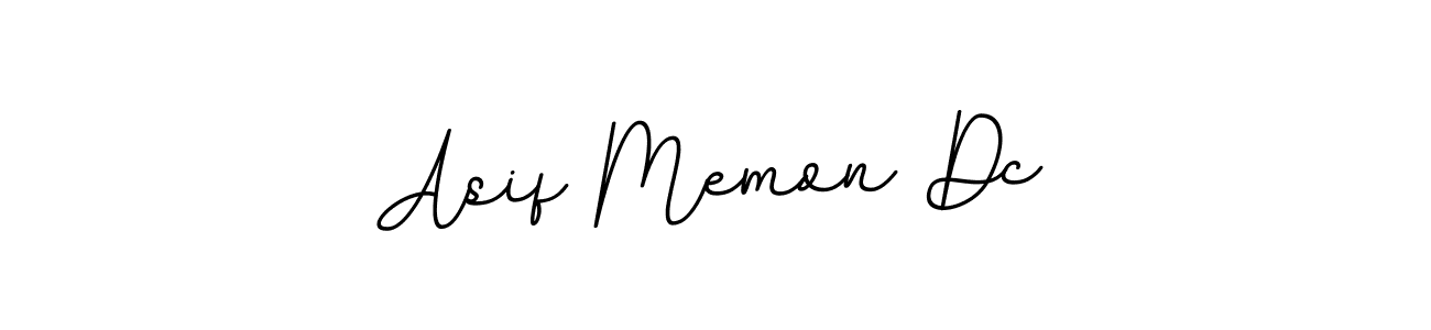 Use a signature maker to create a handwritten signature online. With this signature software, you can design (BallpointsItalic-DORy9) your own signature for name Asif Memon Dc. Asif Memon Dc signature style 11 images and pictures png