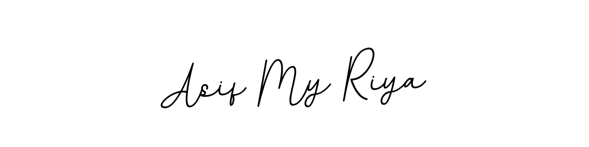 It looks lik you need a new signature style for name Asif My Riya. Design unique handwritten (BallpointsItalic-DORy9) signature with our free signature maker in just a few clicks. Asif My Riya signature style 11 images and pictures png