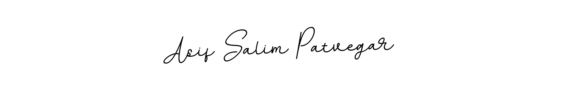 The best way (BallpointsItalic-DORy9) to make a short signature is to pick only two or three words in your name. The name Asif Salim Patvegar include a total of six letters. For converting this name. Asif Salim Patvegar signature style 11 images and pictures png