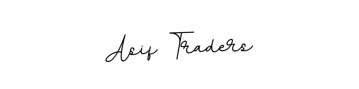 Create a beautiful signature design for name Asif Traders. With this signature (BallpointsItalic-DORy9) fonts, you can make a handwritten signature for free. Asif Traders signature style 11 images and pictures png