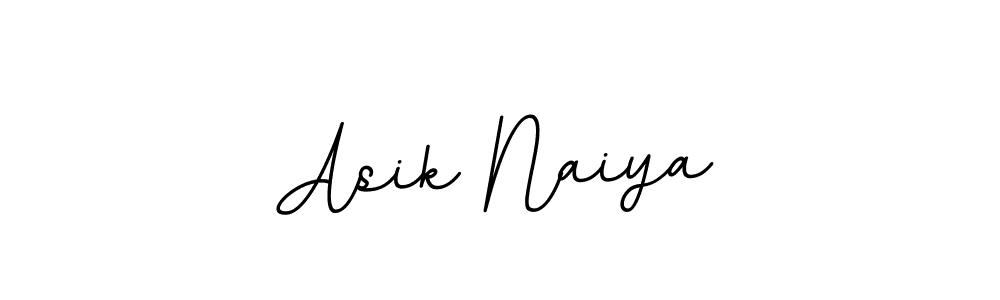 Similarly BallpointsItalic-DORy9 is the best handwritten signature design. Signature creator online .You can use it as an online autograph creator for name Asik Naiya. Asik Naiya signature style 11 images and pictures png