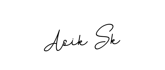 Use a signature maker to create a handwritten signature online. With this signature software, you can design (BallpointsItalic-DORy9) your own signature for name Asik Sk. Asik Sk signature style 11 images and pictures png