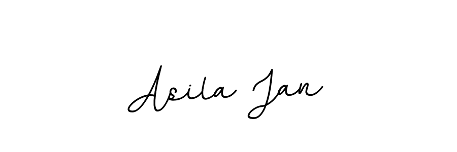 This is the best signature style for the Asila Jan name. Also you like these signature font (BallpointsItalic-DORy9). Mix name signature. Asila Jan signature style 11 images and pictures png