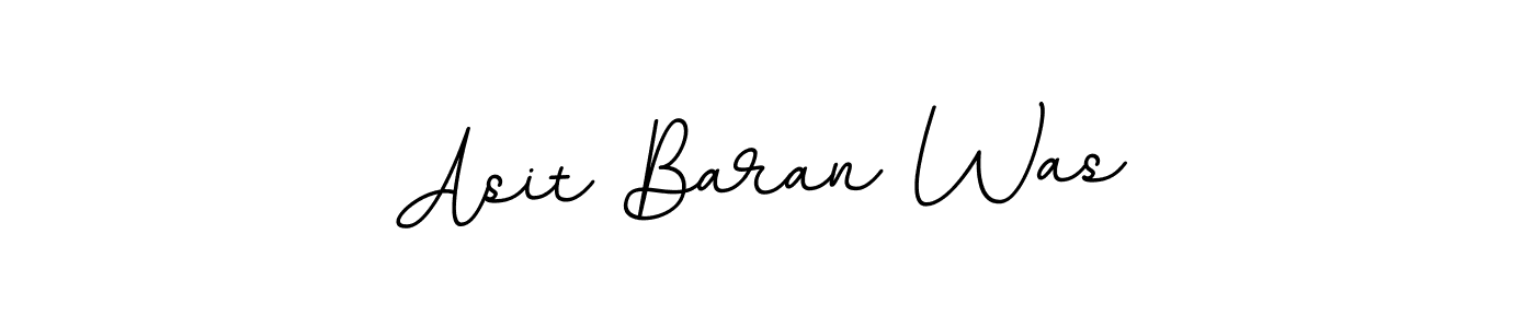 The best way (BallpointsItalic-DORy9) to make a short signature is to pick only two or three words in your name. The name Asit Baran Was include a total of six letters. For converting this name. Asit Baran Was signature style 11 images and pictures png