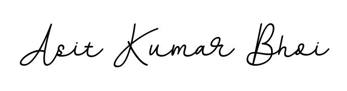 Make a beautiful signature design for name Asit Kumar Bhoi. Use this online signature maker to create a handwritten signature for free. Asit Kumar Bhoi signature style 11 images and pictures png