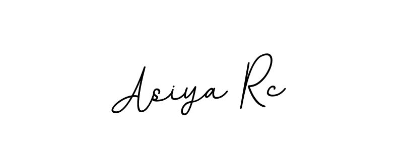 Create a beautiful signature design for name Asiya Rc. With this signature (BallpointsItalic-DORy9) fonts, you can make a handwritten signature for free. Asiya Rc signature style 11 images and pictures png
