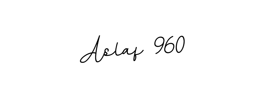 The best way (BallpointsItalic-DORy9) to make a short signature is to pick only two or three words in your name. The name Aslaf 960 include a total of six letters. For converting this name. Aslaf 960 signature style 11 images and pictures png