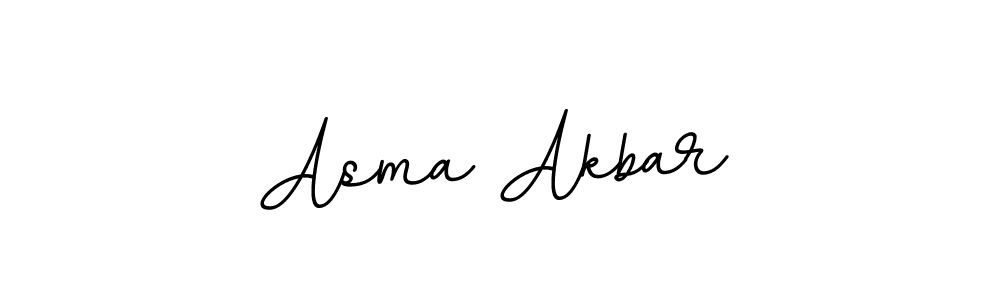 Create a beautiful signature design for name Asma Akbar. With this signature (BallpointsItalic-DORy9) fonts, you can make a handwritten signature for free. Asma Akbar signature style 11 images and pictures png