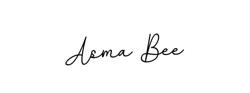 Create a beautiful signature design for name Asma Bee. With this signature (BallpointsItalic-DORy9) fonts, you can make a handwritten signature for free. Asma Bee signature style 11 images and pictures png