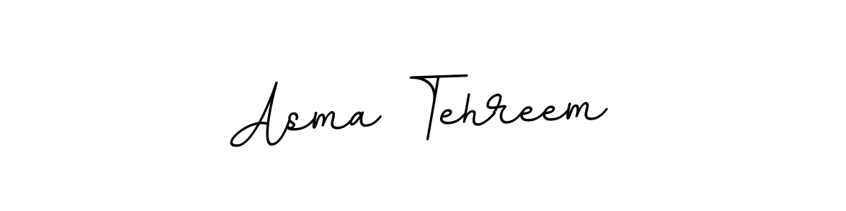 BallpointsItalic-DORy9 is a professional signature style that is perfect for those who want to add a touch of class to their signature. It is also a great choice for those who want to make their signature more unique. Get Asma Tehreem name to fancy signature for free. Asma Tehreem signature style 11 images and pictures png