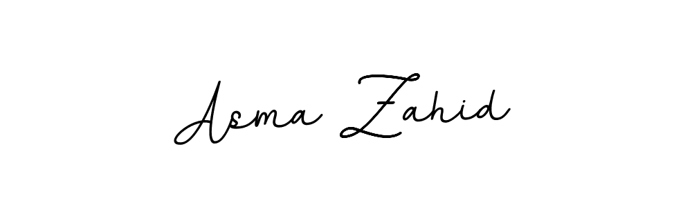 Similarly BallpointsItalic-DORy9 is the best handwritten signature design. Signature creator online .You can use it as an online autograph creator for name Asma Zahid. Asma Zahid signature style 11 images and pictures png