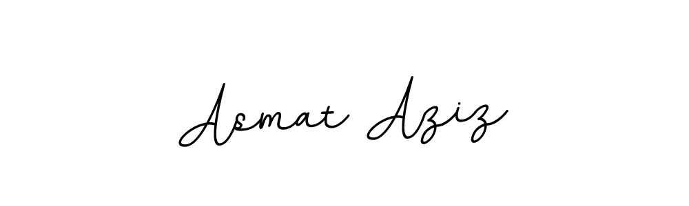 The best way (BallpointsItalic-DORy9) to make a short signature is to pick only two or three words in your name. The name Asmat Aziz include a total of six letters. For converting this name. Asmat Aziz signature style 11 images and pictures png