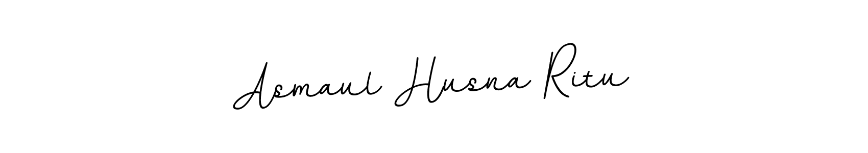 Similarly BallpointsItalic-DORy9 is the best handwritten signature design. Signature creator online .You can use it as an online autograph creator for name Asmaul Husna Ritu. Asmaul Husna Ritu signature style 11 images and pictures png