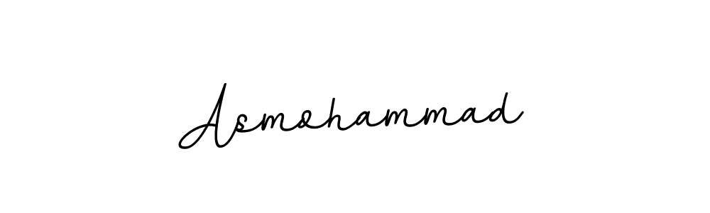 Use a signature maker to create a handwritten signature online. With this signature software, you can design (BallpointsItalic-DORy9) your own signature for name Asmohammad. Asmohammad signature style 11 images and pictures png