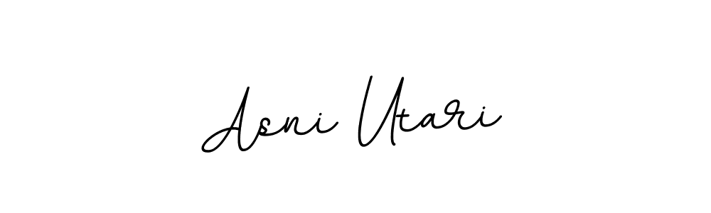 The best way (BallpointsItalic-DORy9) to make a short signature is to pick only two or three words in your name. The name Asni Utari include a total of six letters. For converting this name. Asni Utari signature style 11 images and pictures png