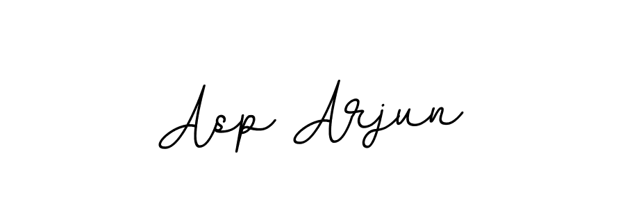Design your own signature with our free online signature maker. With this signature software, you can create a handwritten (BallpointsItalic-DORy9) signature for name Asp Arjun. Asp Arjun signature style 11 images and pictures png