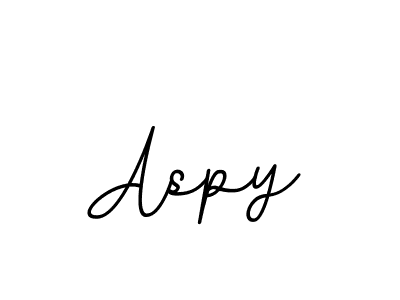How to make Aspy signature? BallpointsItalic-DORy9 is a professional autograph style. Create handwritten signature for Aspy name. Aspy signature style 11 images and pictures png