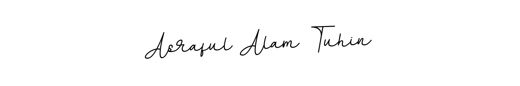 How to make Asraful Alam Tuhin name signature. Use BallpointsItalic-DORy9 style for creating short signs online. This is the latest handwritten sign. Asraful Alam Tuhin signature style 11 images and pictures png