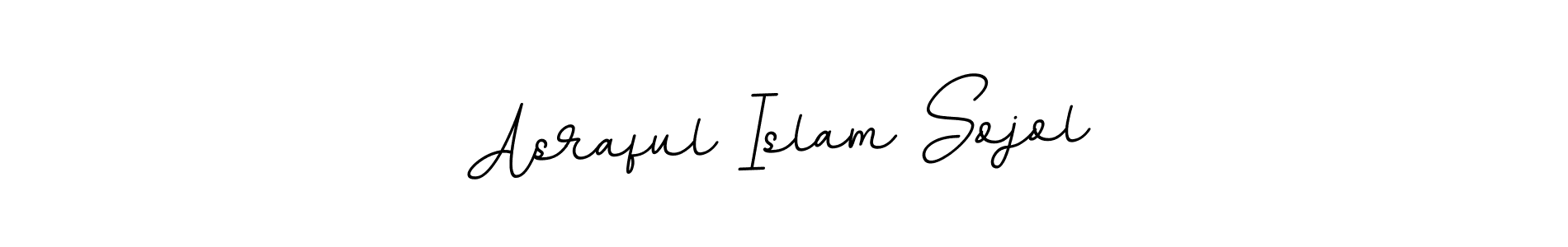 Design your own signature with our free online signature maker. With this signature software, you can create a handwritten (BallpointsItalic-DORy9) signature for name Asraful Islam Sojol. Asraful Islam Sojol signature style 11 images and pictures png