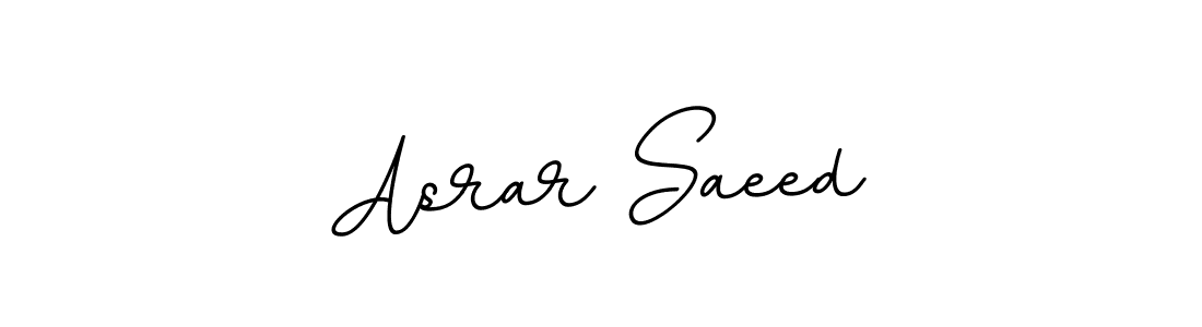 It looks lik you need a new signature style for name Asrar Saeed. Design unique handwritten (BallpointsItalic-DORy9) signature with our free signature maker in just a few clicks. Asrar Saeed signature style 11 images and pictures png