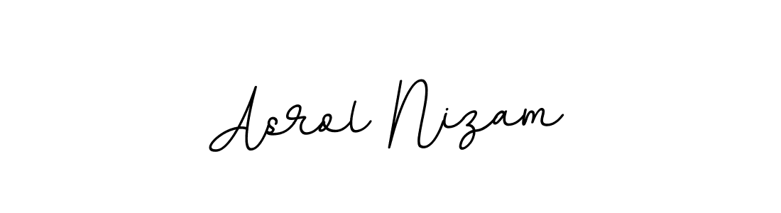 This is the best signature style for the Asrol Nizam name. Also you like these signature font (BallpointsItalic-DORy9). Mix name signature. Asrol Nizam signature style 11 images and pictures png