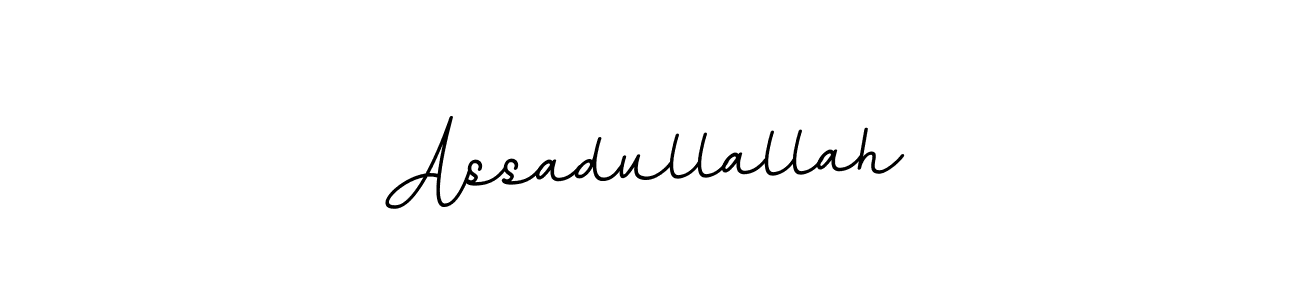 Also we have Assadullallah name is the best signature style. Create professional handwritten signature collection using BallpointsItalic-DORy9 autograph style. Assadullallah signature style 11 images and pictures png