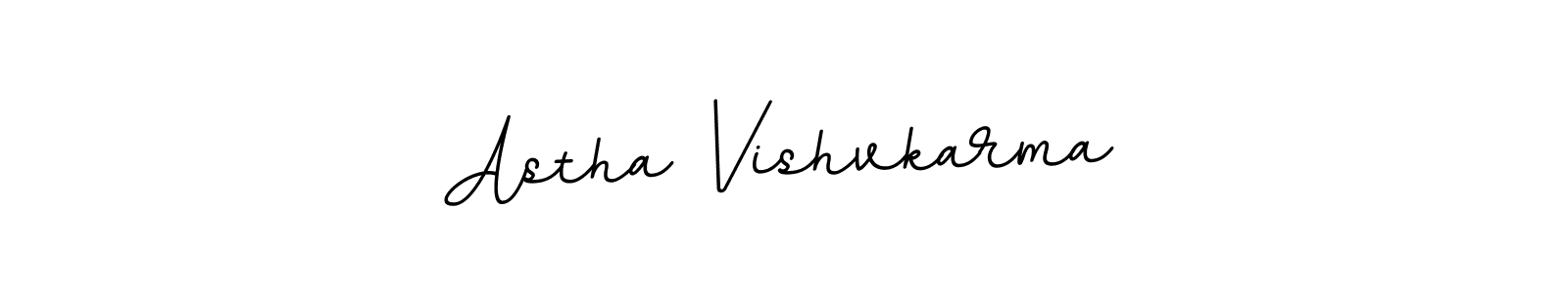 Create a beautiful signature design for name Astha Vishvkarma. With this signature (BallpointsItalic-DORy9) fonts, you can make a handwritten signature for free. Astha Vishvkarma signature style 11 images and pictures png