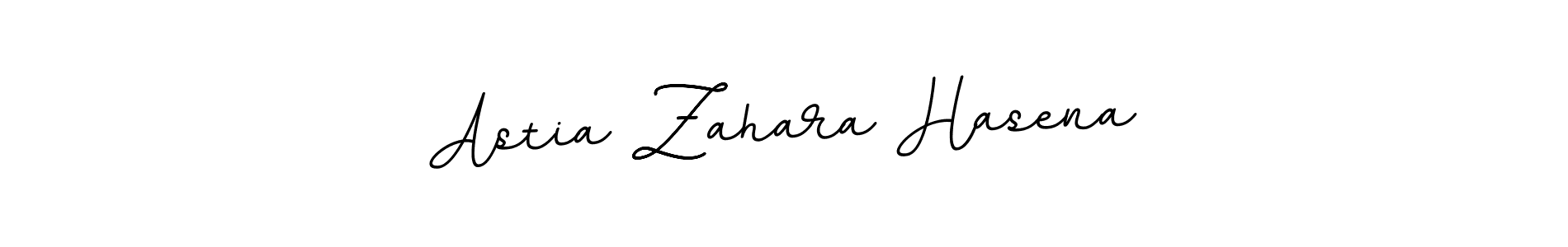 Astia Zahara Hasena stylish signature style. Best Handwritten Sign (BallpointsItalic-DORy9) for my name. Handwritten Signature Collection Ideas for my name Astia Zahara Hasena. Astia Zahara Hasena signature style 11 images and pictures png