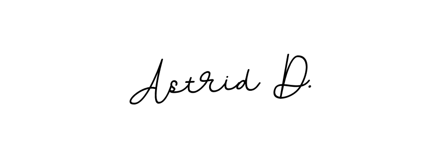 This is the best signature style for the Astrid D. name. Also you like these signature font (BallpointsItalic-DORy9). Mix name signature. Astrid D. signature style 11 images and pictures png