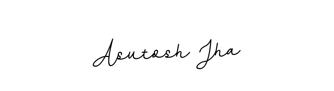 The best way (BallpointsItalic-DORy9) to make a short signature is to pick only two or three words in your name. The name Asutosh Jha include a total of six letters. For converting this name. Asutosh Jha signature style 11 images and pictures png