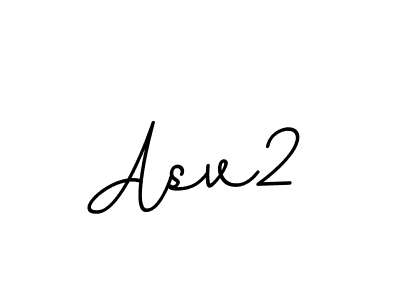 How to make Asv2 signature? BallpointsItalic-DORy9 is a professional autograph style. Create handwritten signature for Asv2 name. Asv2 signature style 11 images and pictures png