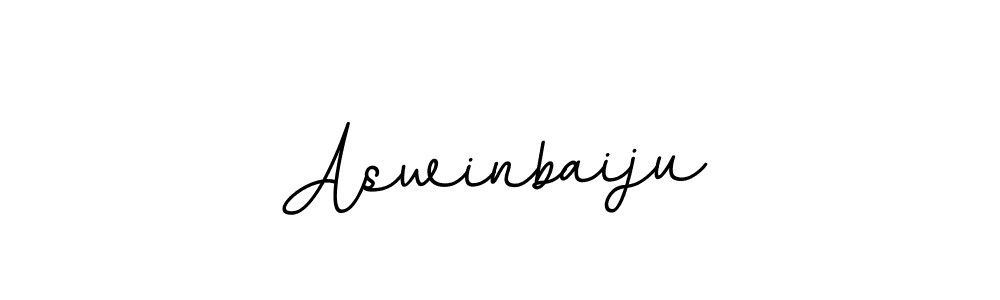 BallpointsItalic-DORy9 is a professional signature style that is perfect for those who want to add a touch of class to their signature. It is also a great choice for those who want to make their signature more unique. Get Aswinbaiju name to fancy signature for free. Aswinbaiju signature style 11 images and pictures png