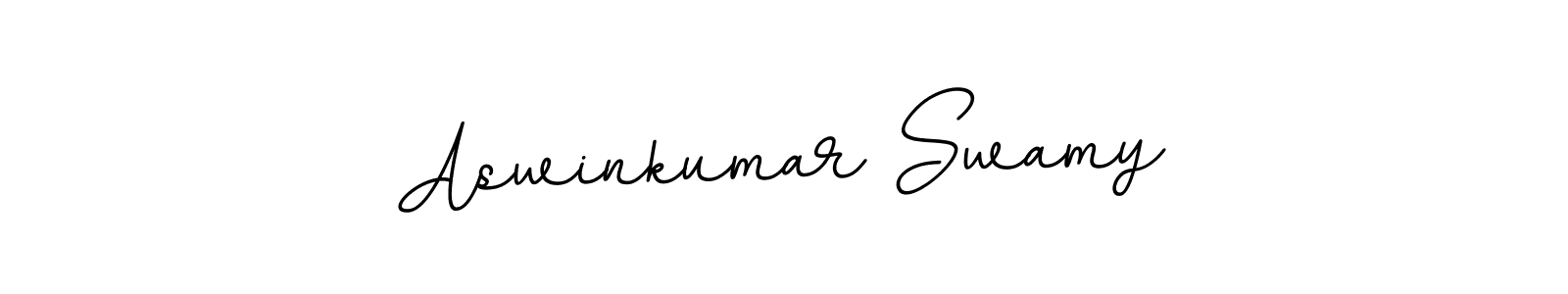 Design your own signature with our free online signature maker. With this signature software, you can create a handwritten (BallpointsItalic-DORy9) signature for name Aswinkumar Swamy. Aswinkumar Swamy signature style 11 images and pictures png