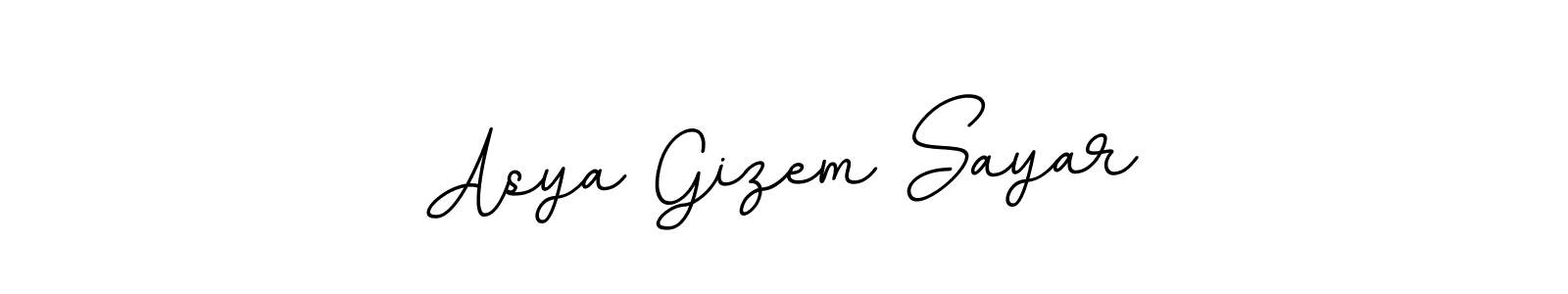Use a signature maker to create a handwritten signature online. With this signature software, you can design (BallpointsItalic-DORy9) your own signature for name Asya Gizem Sayar. Asya Gizem Sayar signature style 11 images and pictures png