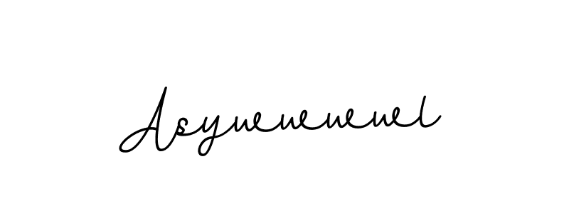 You should practise on your own different ways (BallpointsItalic-DORy9) to write your name (Asywwwwl) in signature. don't let someone else do it for you. Asywwwwl signature style 11 images and pictures png