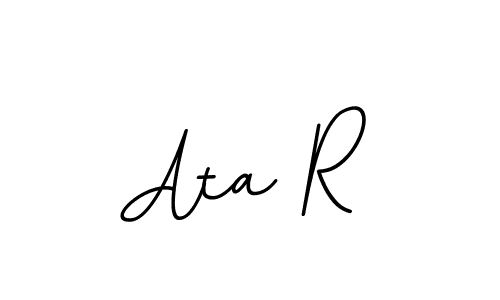 if you are searching for the best signature style for your name Ata R. so please give up your signature search. here we have designed multiple signature styles  using BallpointsItalic-DORy9. Ata R signature style 11 images and pictures png