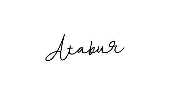 Design your own signature with our free online signature maker. With this signature software, you can create a handwritten (BallpointsItalic-DORy9) signature for name Atabur. Atabur signature style 11 images and pictures png