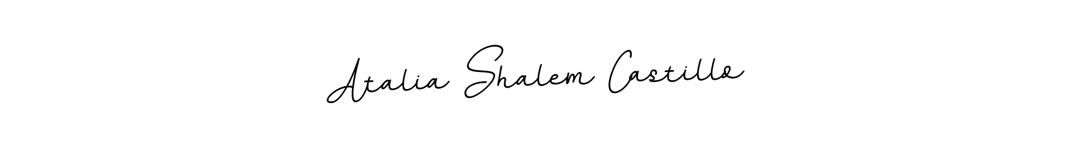 Also we have Atalia Shalem Castillo name is the best signature style. Create professional handwritten signature collection using BallpointsItalic-DORy9 autograph style. Atalia Shalem Castillo signature style 11 images and pictures png