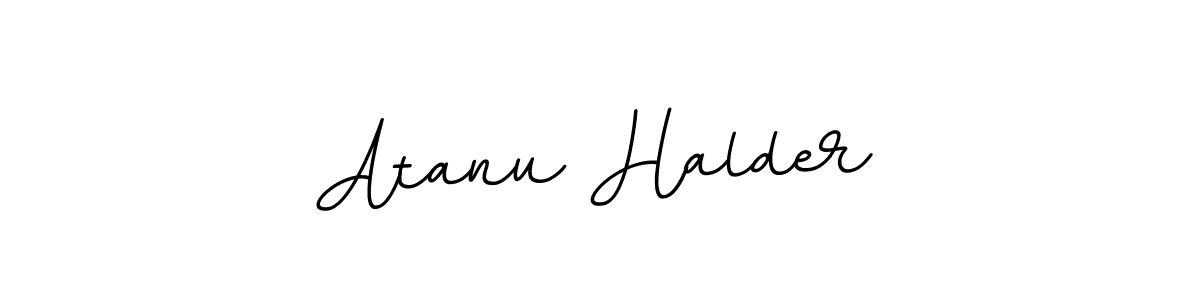 This is the best signature style for the Atanu Halder name. Also you like these signature font (BallpointsItalic-DORy9). Mix name signature. Atanu Halder signature style 11 images and pictures png