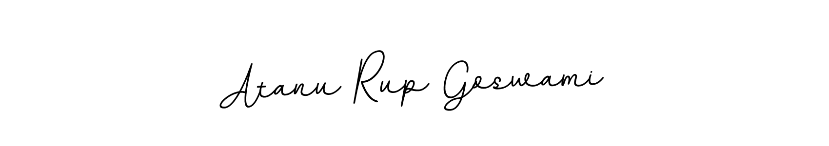 Create a beautiful signature design for name Atanu Rup Goswami. With this signature (BallpointsItalic-DORy9) fonts, you can make a handwritten signature for free. Atanu Rup Goswami signature style 11 images and pictures png