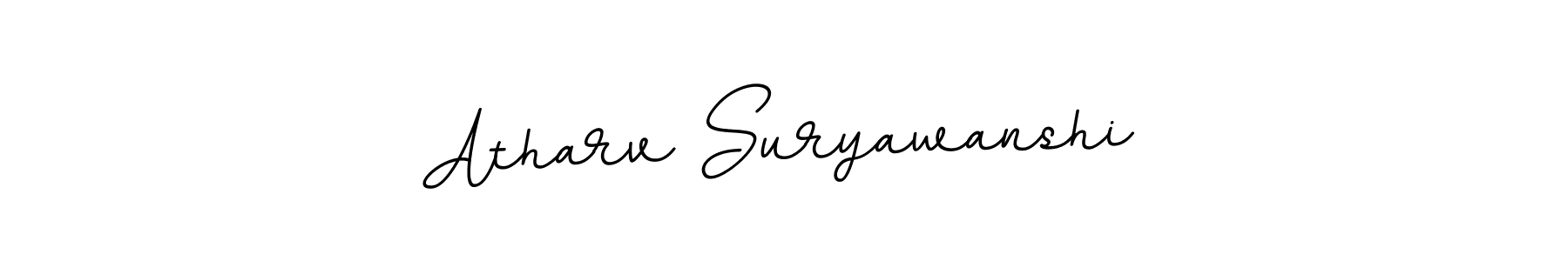 Design your own signature with our free online signature maker. With this signature software, you can create a handwritten (BallpointsItalic-DORy9) signature for name Atharv Suryawanshi. Atharv Suryawanshi signature style 11 images and pictures png