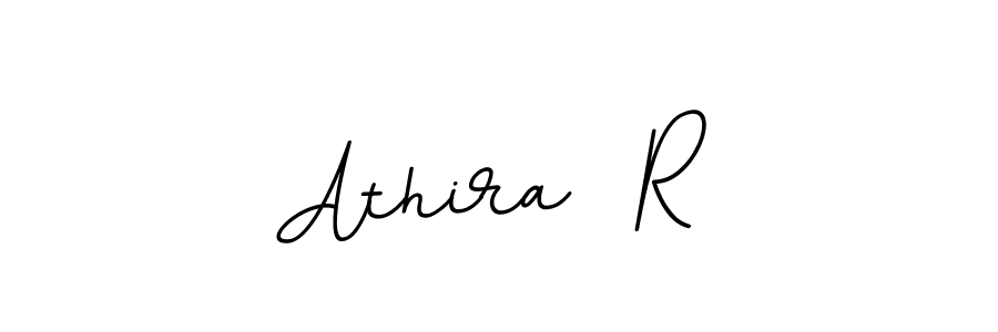 You should practise on your own different ways (BallpointsItalic-DORy9) to write your name (Athira  R) in signature. don't let someone else do it for you. Athira  R signature style 11 images and pictures png