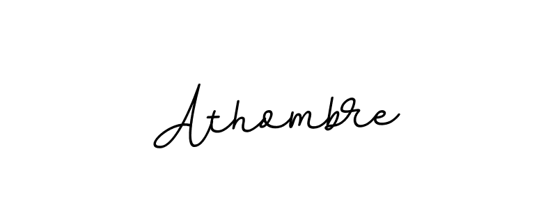 BallpointsItalic-DORy9 is a professional signature style that is perfect for those who want to add a touch of class to their signature. It is also a great choice for those who want to make their signature more unique. Get Athombre name to fancy signature for free. Athombre signature style 11 images and pictures png
