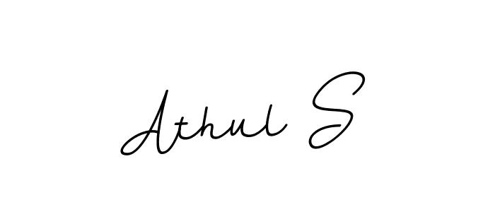 How to Draw Athul S signature style? BallpointsItalic-DORy9 is a latest design signature styles for name Athul S. Athul S signature style 11 images and pictures png