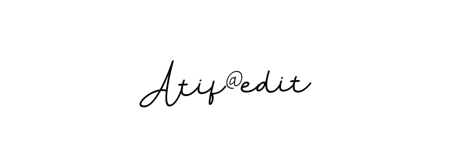 Also we have Atif@edit name is the best signature style. Create professional handwritten signature collection using BallpointsItalic-DORy9 autograph style. Atif@edit signature style 11 images and pictures png