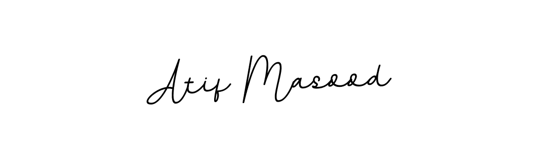 Make a beautiful signature design for name Atif Masood. Use this online signature maker to create a handwritten signature for free. Atif Masood signature style 11 images and pictures png