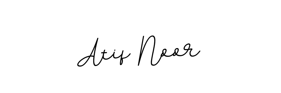 How to make Atif Noor signature? BallpointsItalic-DORy9 is a professional autograph style. Create handwritten signature for Atif Noor name. Atif Noor signature style 11 images and pictures png